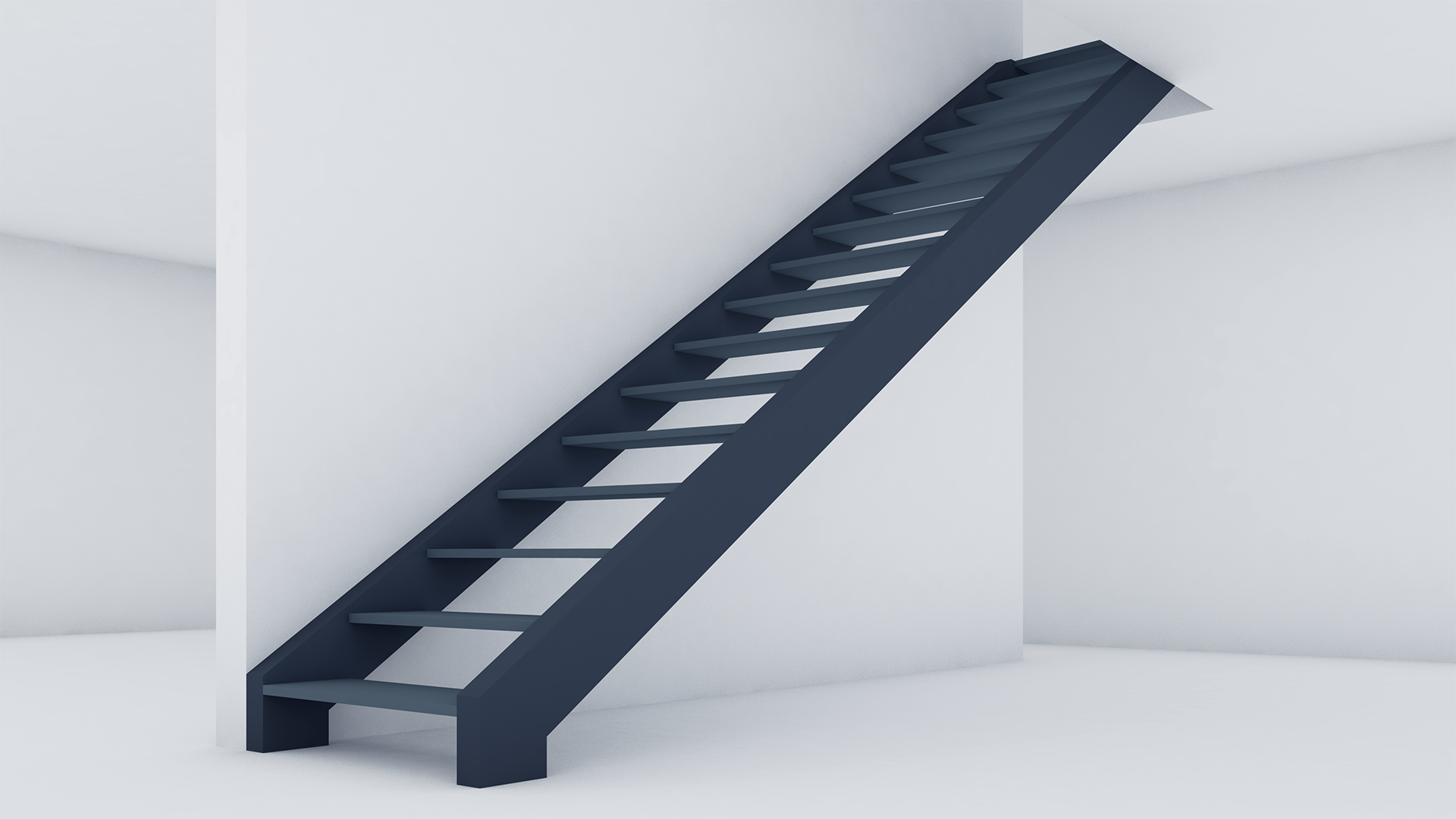 Treppen - Wangentreppe erstellen