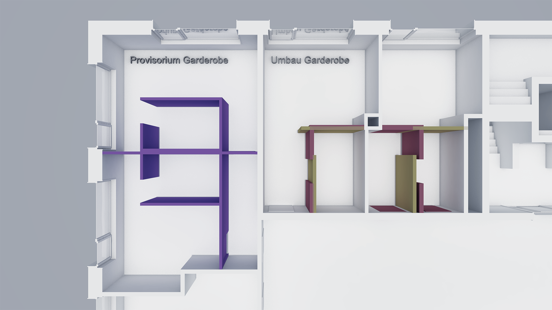 Variante - Etappen im Umbau