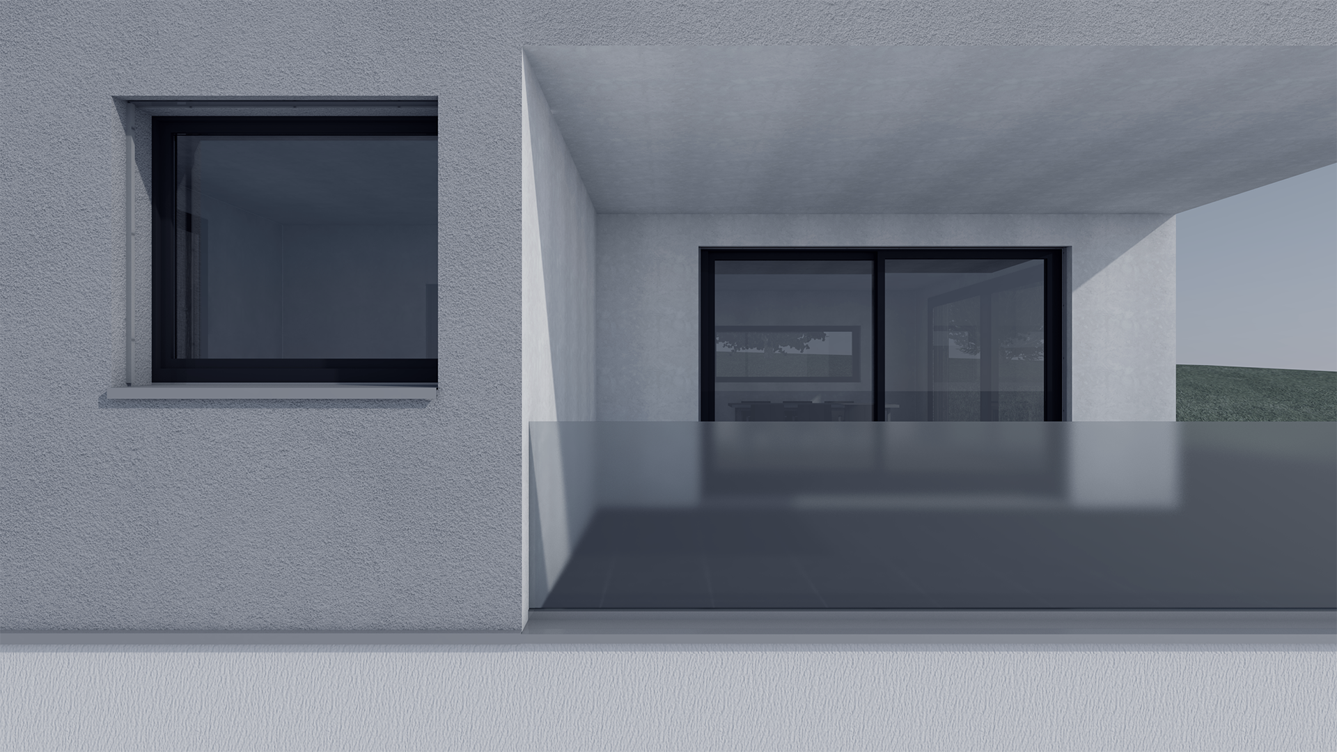 Visualisierung - Mat. Glas